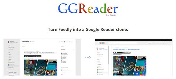 Feedlyの見た目をGoogle Readerに戻してくれるchrome のアドオン