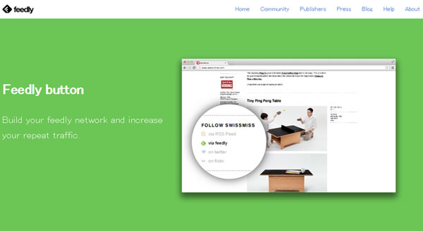 超簡単!!feedlyに登録する為のFeedly button設置方法
